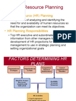 Human Resource (HR) Planning