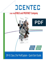 The Profibus and Profinet Company: DP V1 Class 2 For Proficaptain Quick Start Guide