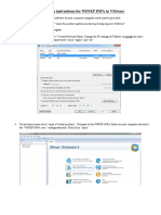 Installation Instructions For WINXP INPA in VMware