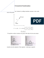 2D Geometrical Transf