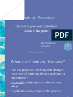 Creativity Exercises