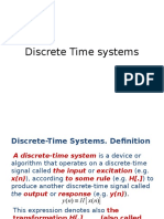 Lecture 5 Discrete Time Systems New