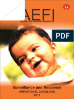 AEFI Surveillance and Response Operational Guidelines 2015