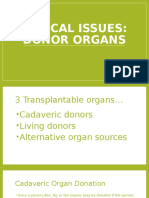 Organ Donor Issues