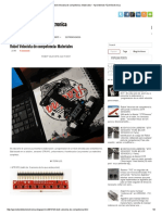 Robot Velocista de Competencia Materiales