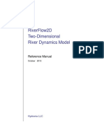 Riverflow2D Two-Dimensional River Dynamics Model: Reference Manual