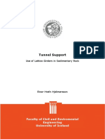 Tunnel Support - Use of Lattice Girders in Sedimentary Rock PDF