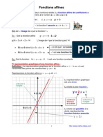 Fonctions Affines (Anc Prog - 3ème-)