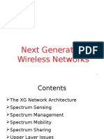 Next Generation Wireless Networks