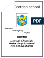 Delhi Scottish School: Deepak Chandala