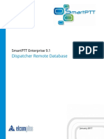 Dispatcher Remote Database