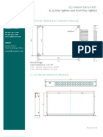 Splitter 1x32&1x64 DataSheet