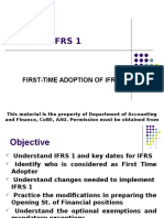 IFRS 1 - For Pres