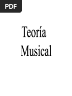 Teoria Musical (Solfeo) PDF