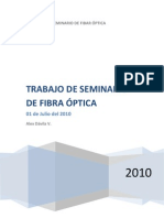 Trabajo de Seminario de Fibra Óptica