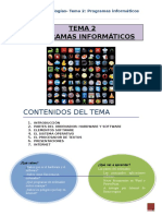 Tema 2 Programas Informaticos