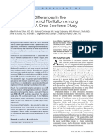 Racial or Ethnic Differences in The Prevalence of Atrial Fibrillation Among Older Adults