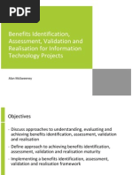 Benefits Identification, Assessment, Validation and Ion For Information Technology Projects