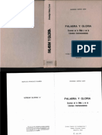 Domingo Muñoz Leon, Palabra y Gloria. Excursus en La Biblia y en La Literaturta Intertestamentaria