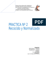 Recocido y Normalizado