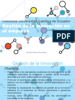 Gestion de La Innovacion