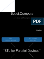 Kyle Lutz: A C++ Library For GPU Computing