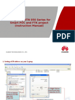 Configuring RTN 950 Series For Smart POC and FTK Project (Instruction Manual)