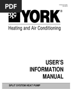 York User Manual E1re