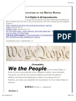 Constitution For The United States - We The People