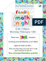 Mathnight Poster 2017