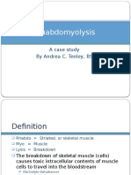 Rhabdomyolysis Case Study Weebly