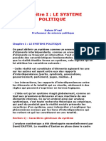 Chapitre I 2 3 Politique