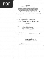 SERRES, Michel. (Org.) - Elementos para Uma História Das Ciências - de Pasteur Ao Computador - Volume III PDF