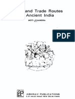 1977 Trade and Trade Routes in Ancient India by Chandra S