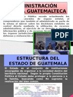 Administración Pública Guatemalteca