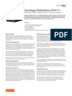 Synology DS411+ Data Sheet Enu