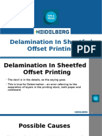 Delamination in Sheetfed Offset Printing