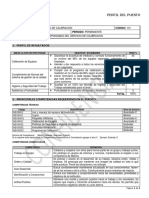 Requisitos para Técnico de Calibración - Iprocen