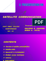 Satellite Communication: Kalpesh B. Panchal Biren A - Patel