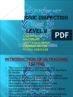 Ultrasonic Testing