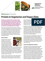 Protein Vegetarian Nutrition PDF