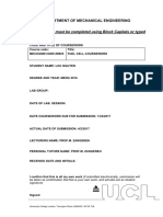 Fuel Cell Assignment