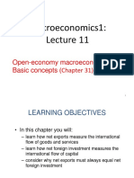 Macroeconomics1:: Open-Economy Macroeconomics: Basic Concepts (Chapter 31)