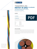 Topcable Toxfree ZH h07z1-k (As) Precableado Esp Specs