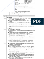 Evaluation 4 Lesson Plan - Reducing Fractions