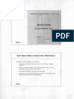 2005 ISDA Conference Novations