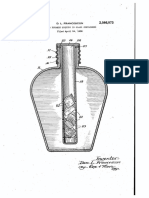 July 6, 1937. D. L. Francescon 2,086,073: Aging Potable Liquids in Glass Containers