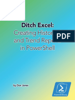 Ditch Excel Making Historical Trend Reports in Powershell