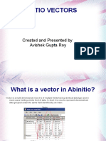 Abinitio Vectors