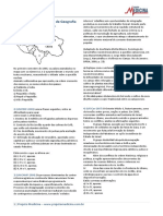 Exercicios Com Gabarito de Geografia Terrorismo